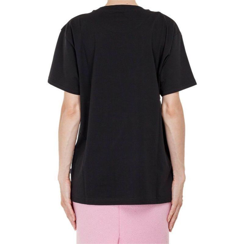 AW18 Moschino Couture Jeremy Scott Star Wars „Couture Wars“ Schwarzes T-Shirt- 38 IT im Angebot 1