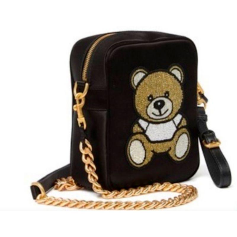 moschino teddy bear crossbody bag
