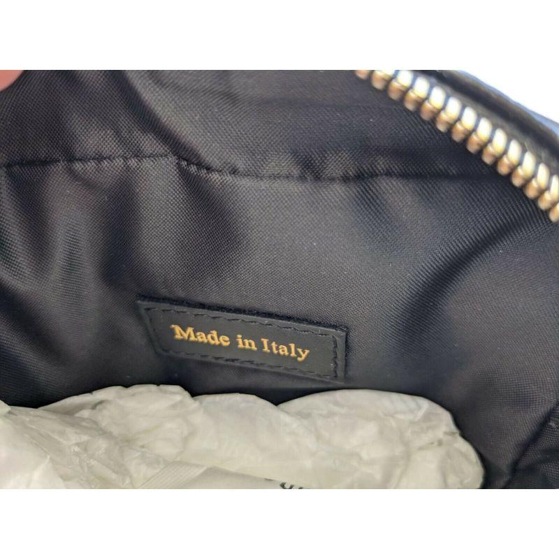 Black AW19 Moschino Couture Jeremy Scott Beaded Teddy Bear Rectangular Crossbody Bag