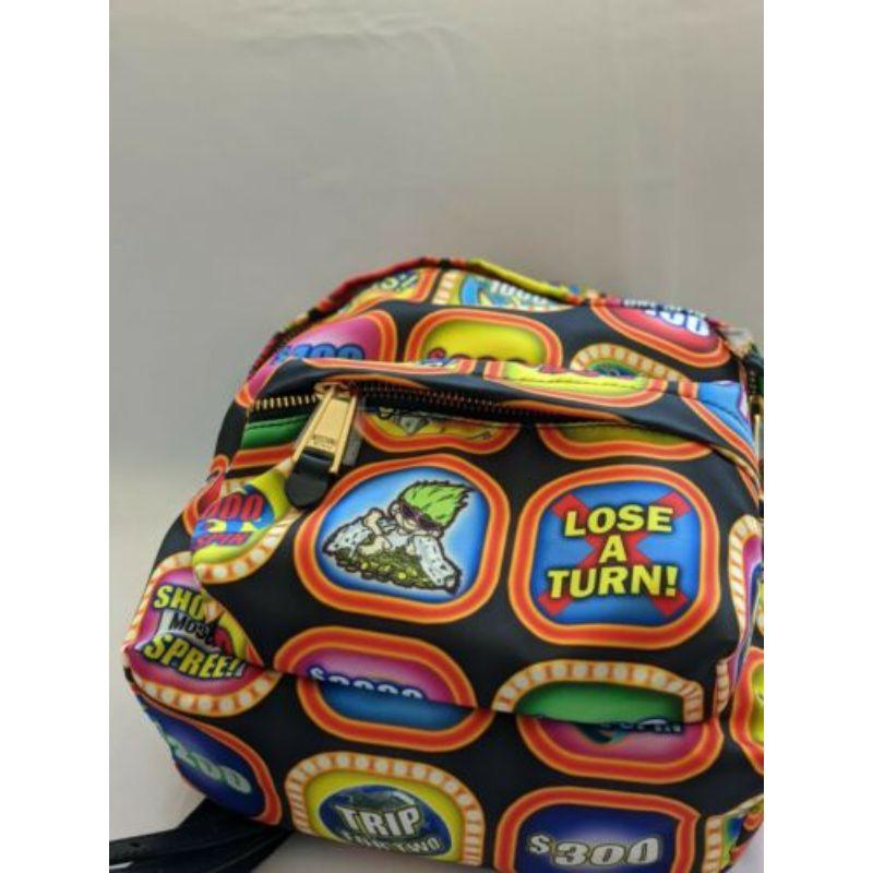 AW19 Moschino Couture Jeremy Scott Game Show Troll Adjustable Straps Backpack For Sale 5