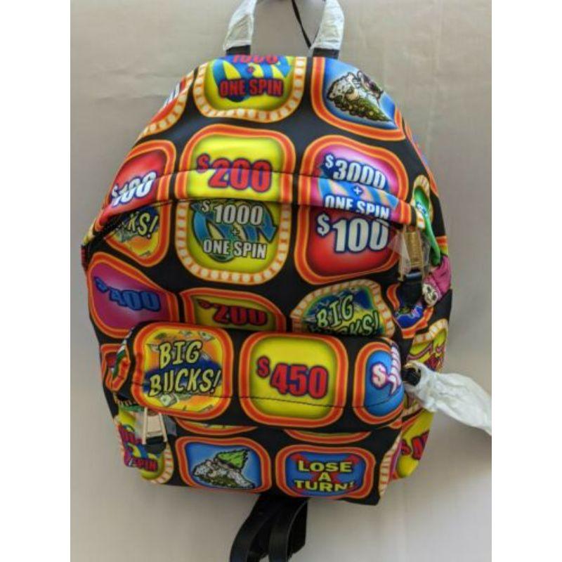AW19 Moschino Couture Jeremy Scott Game Show Troll Adjustable Straps Backpack For Sale 2