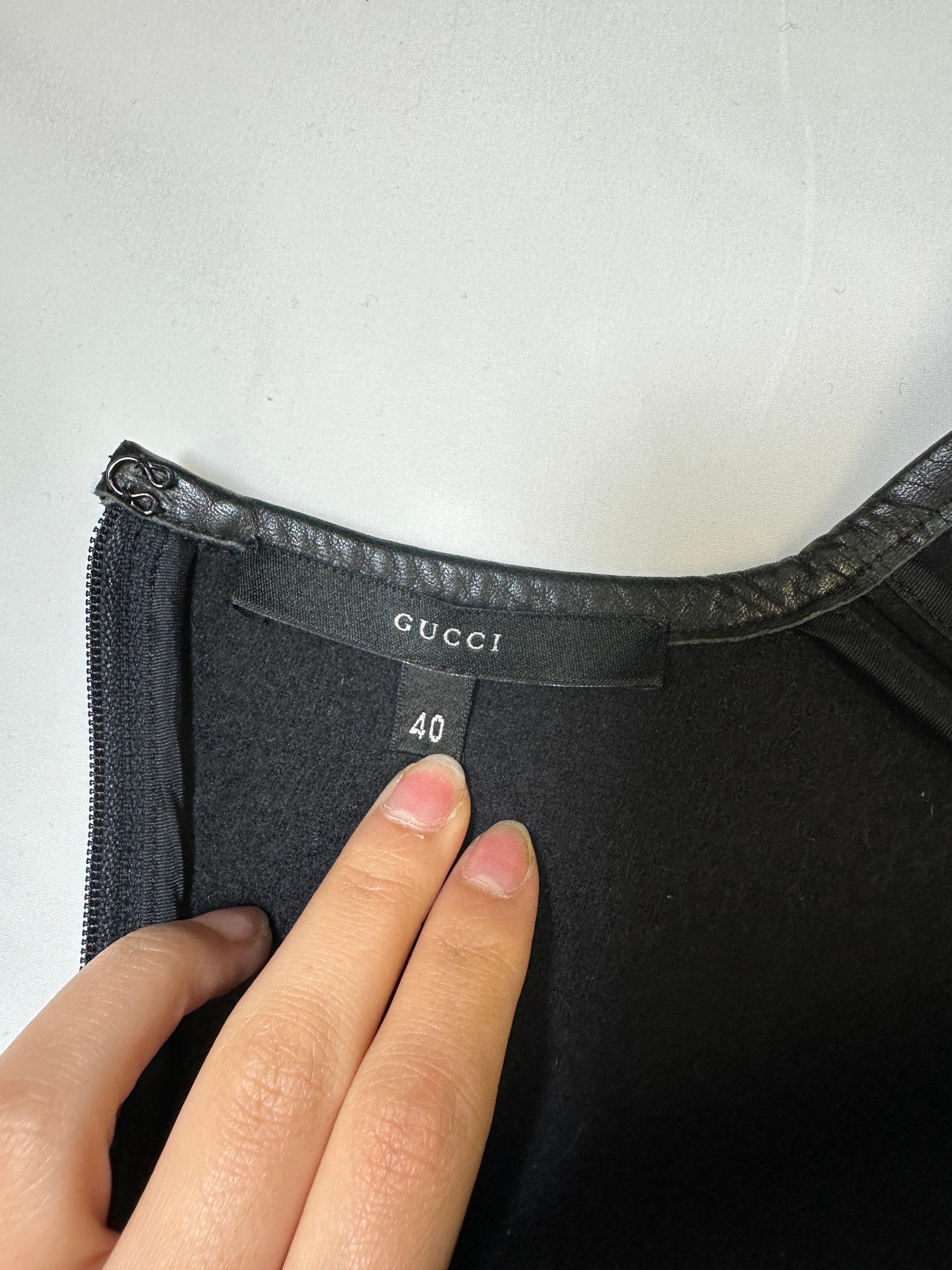 AW1999 Gucci by Tom Ford neoprene scuba tank top In condizioni ottime in vendita a Padova, IT