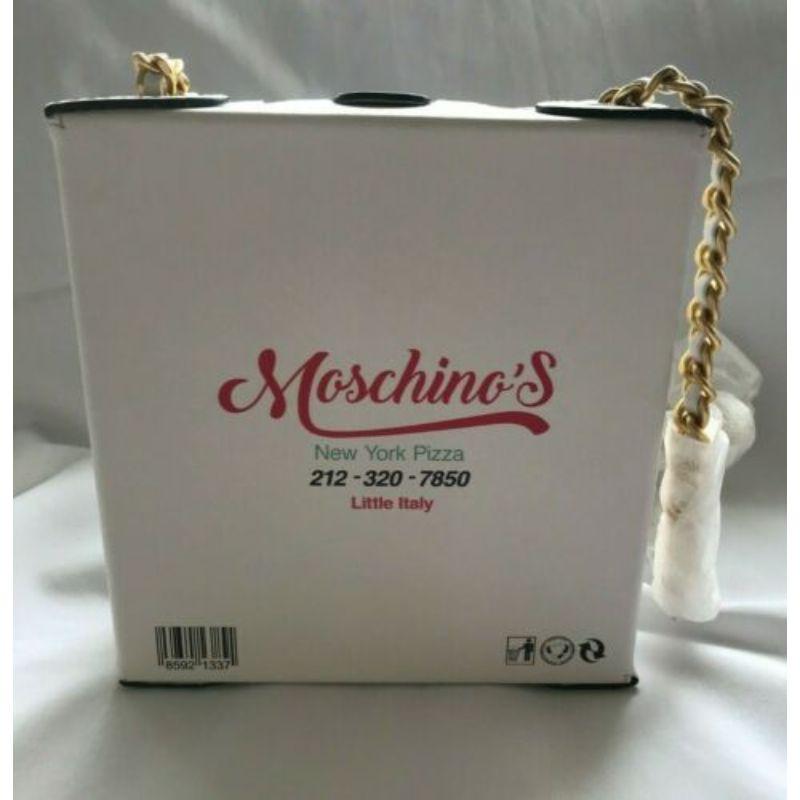 AW20 Moschino Couture J Scott New York Pizza Box Shoulder Bag Little Italy 8