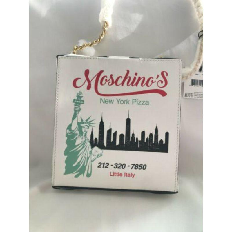 AW20 Moschino Couture J Scott New York Pizza Box Shoulder Bag Little Italy 5