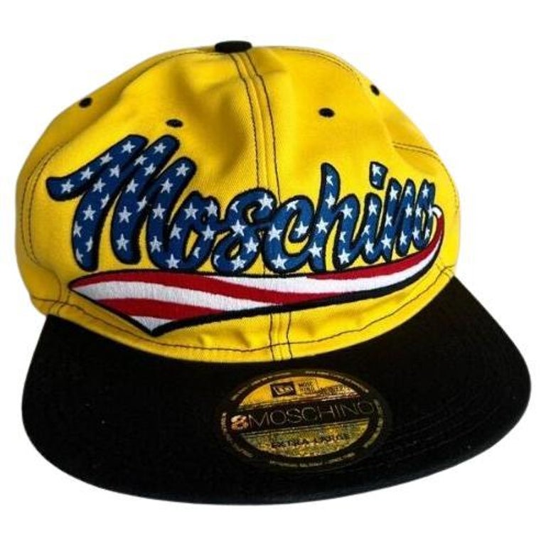 AW20 Moschino Couture Oversized Gigantic Snapback Hat by Jeremy Scott For  Sale at 1stDibs