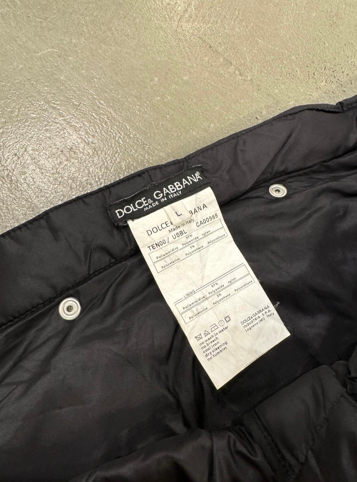 AW2003 Dolce & Gabbana bondage parachute runway jumpsuit/set en vente 5