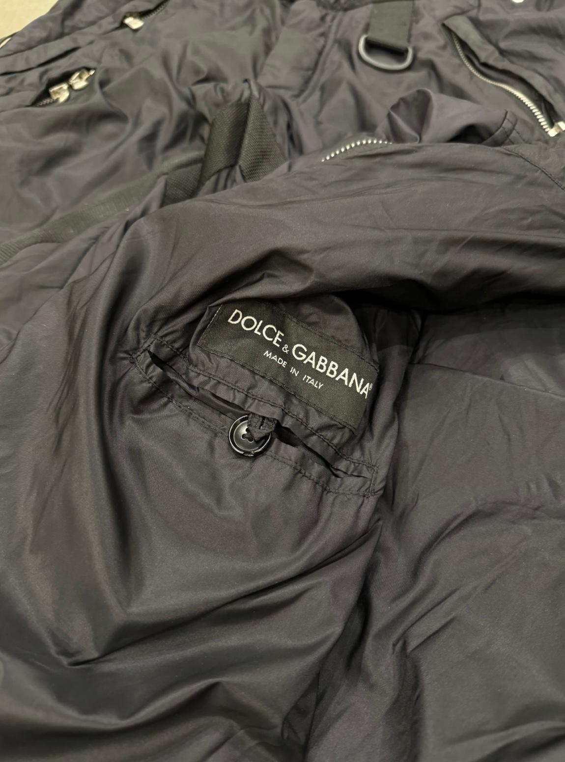 AW2003 Dolce & Gabbana bondage parachute runway jumpsuit/set en vente 6