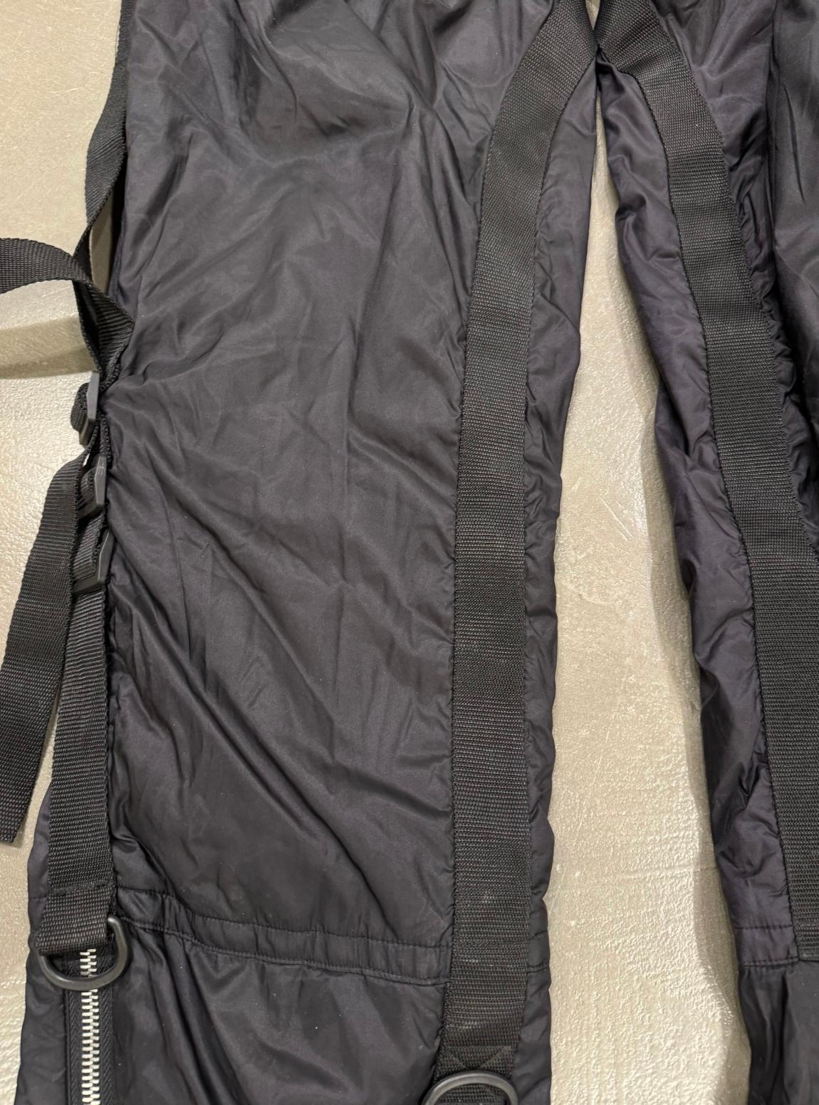 AW2003 Dolce & Gabbana bondage parachute runway jumpsuit/set en vente 8