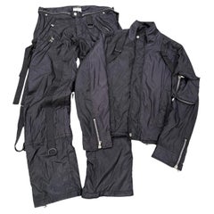 AW2003 Dolce & Gabbana bondage parachute runway jumpsuit/set