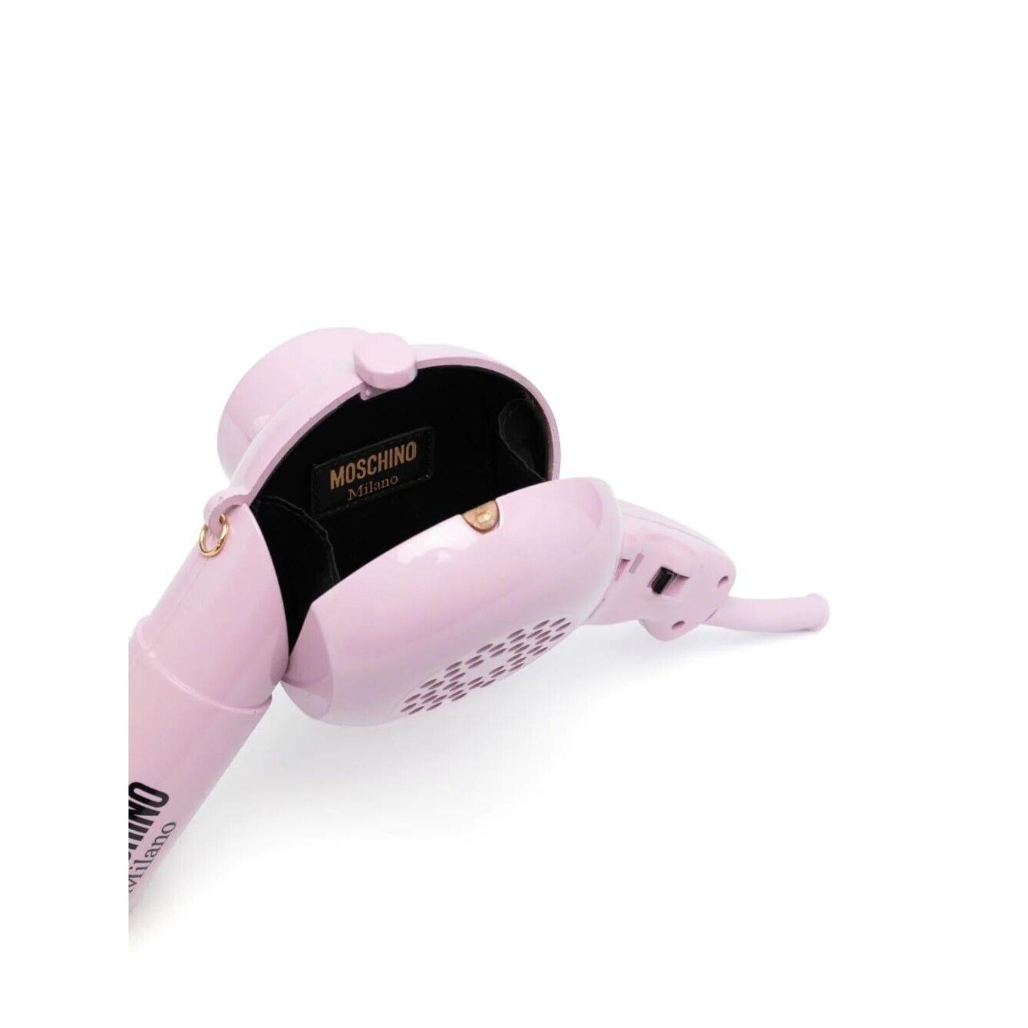 AW21 Moschino Couture Blow Dryer Mini Shoulder Bag by Jeremy Scott 8