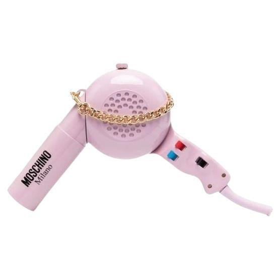 AW21 Moschino Couture Blow Dryer Mini Shoulder Bag by Jeremy Scott For Sale