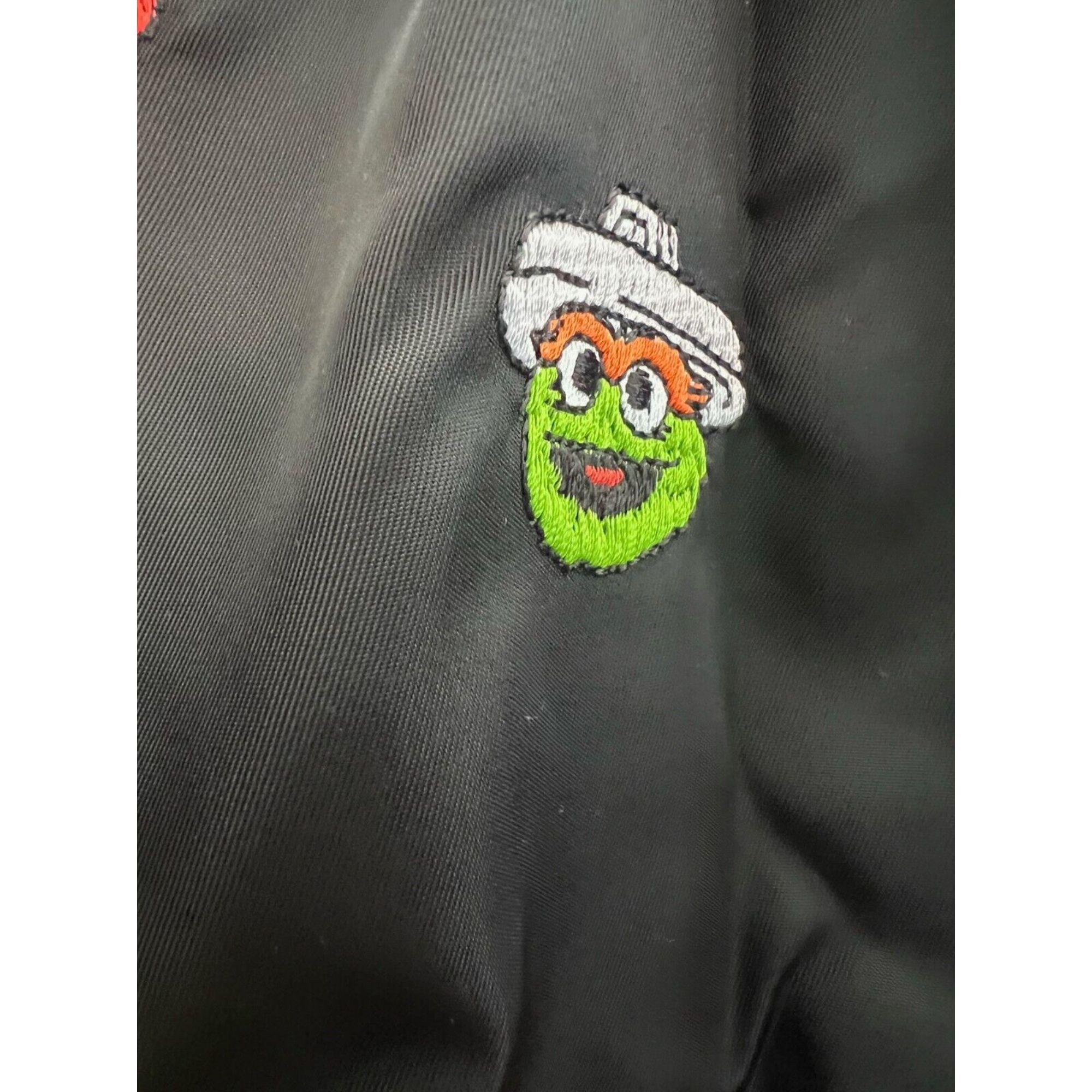 AW21 Moschino Couture Sesame Street Embroidered Hooded Jacket by Jeremy Scott For Sale 3