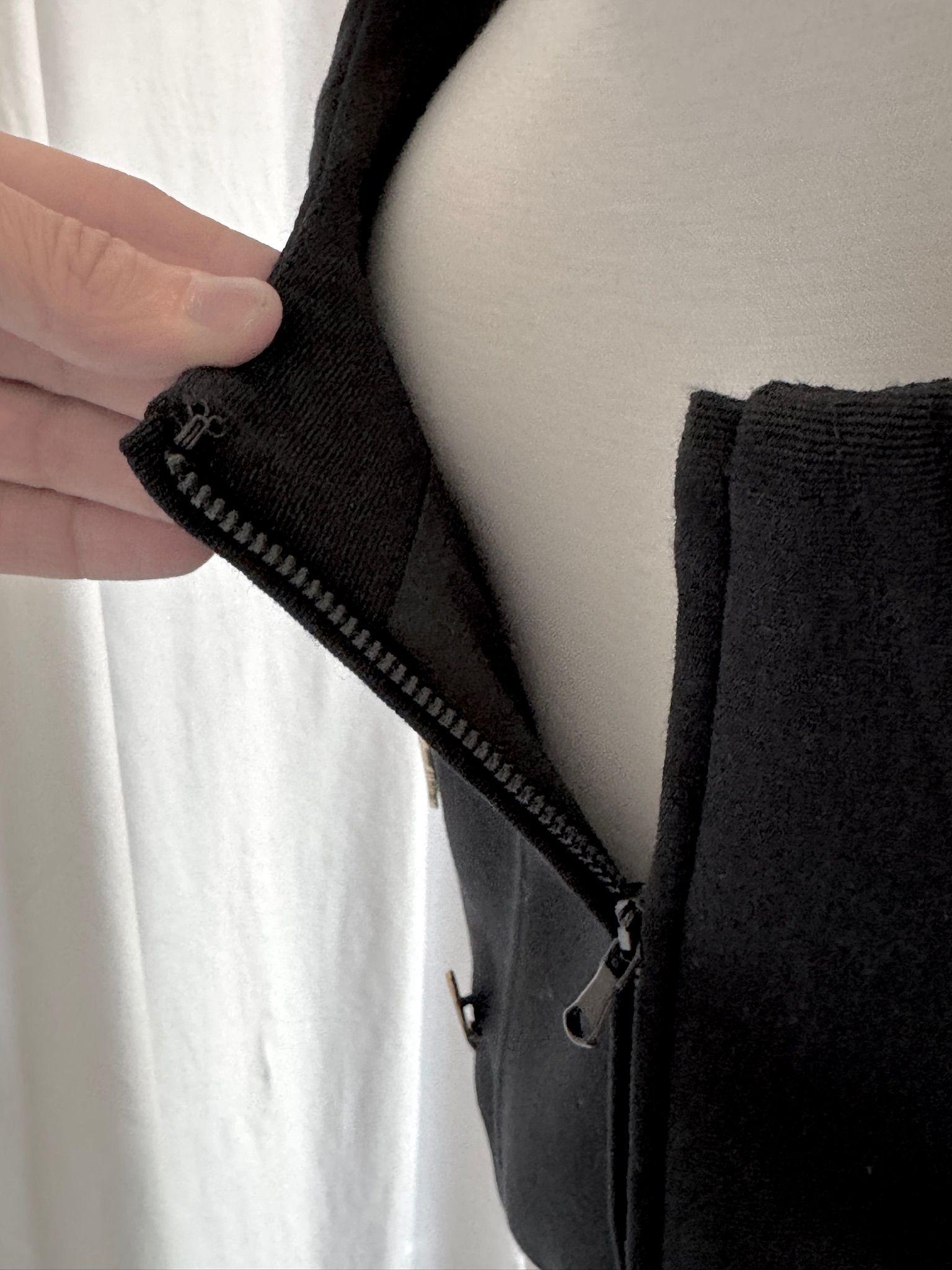 AW22 MOSCHINO Couture Jeremy Scott Negro Cuchara Tenedor Cuchillo Bustier Corsé Top en venta 3