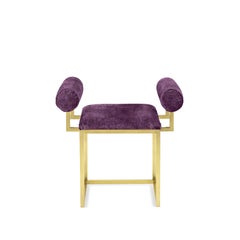 Awaiting, H Hocker Messing und Samt