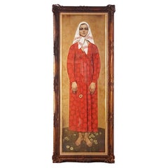 "Awaiting" Painting by Leonid Steele, Famous Ukrainian Artist