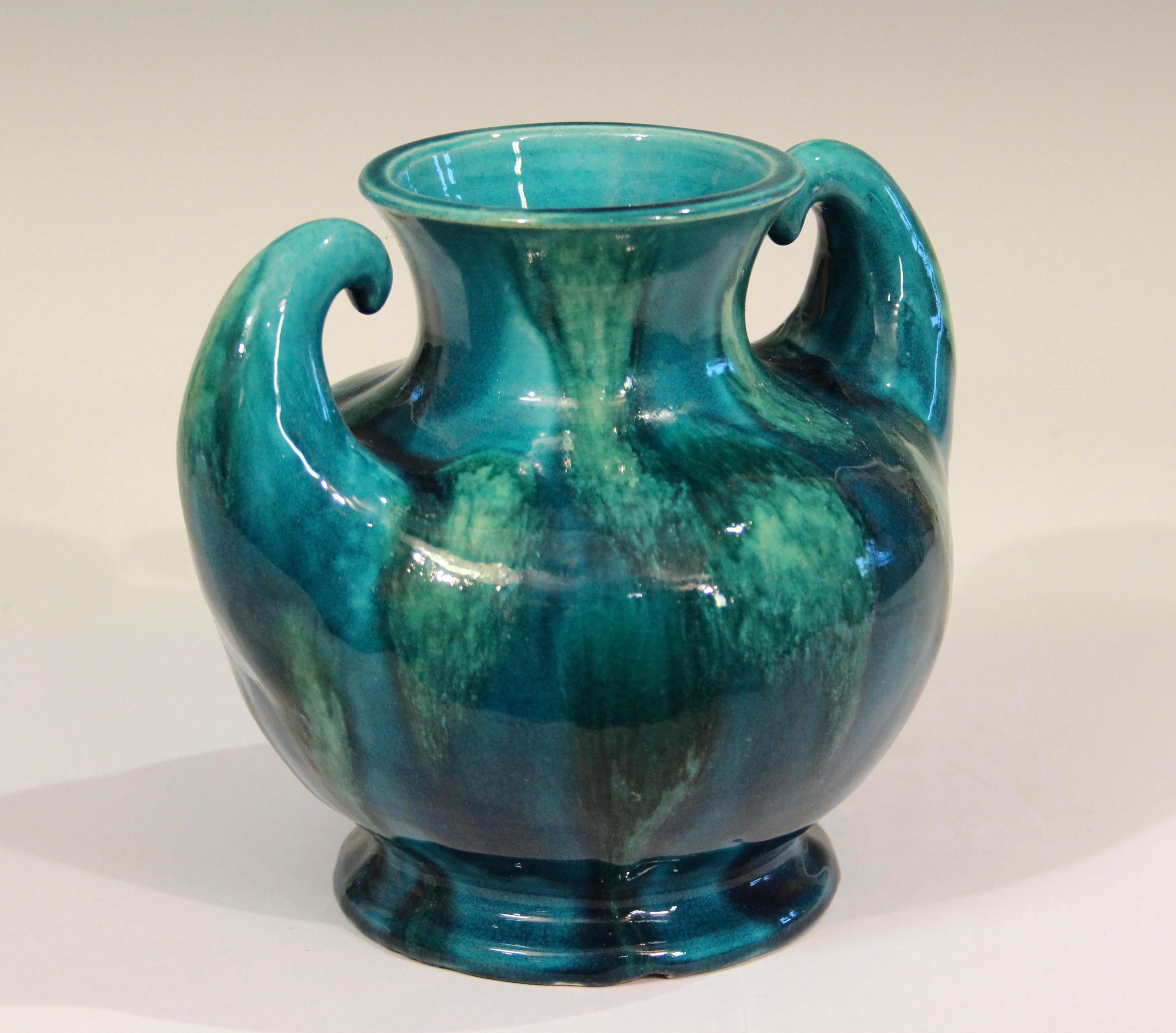 awaji pottery vase