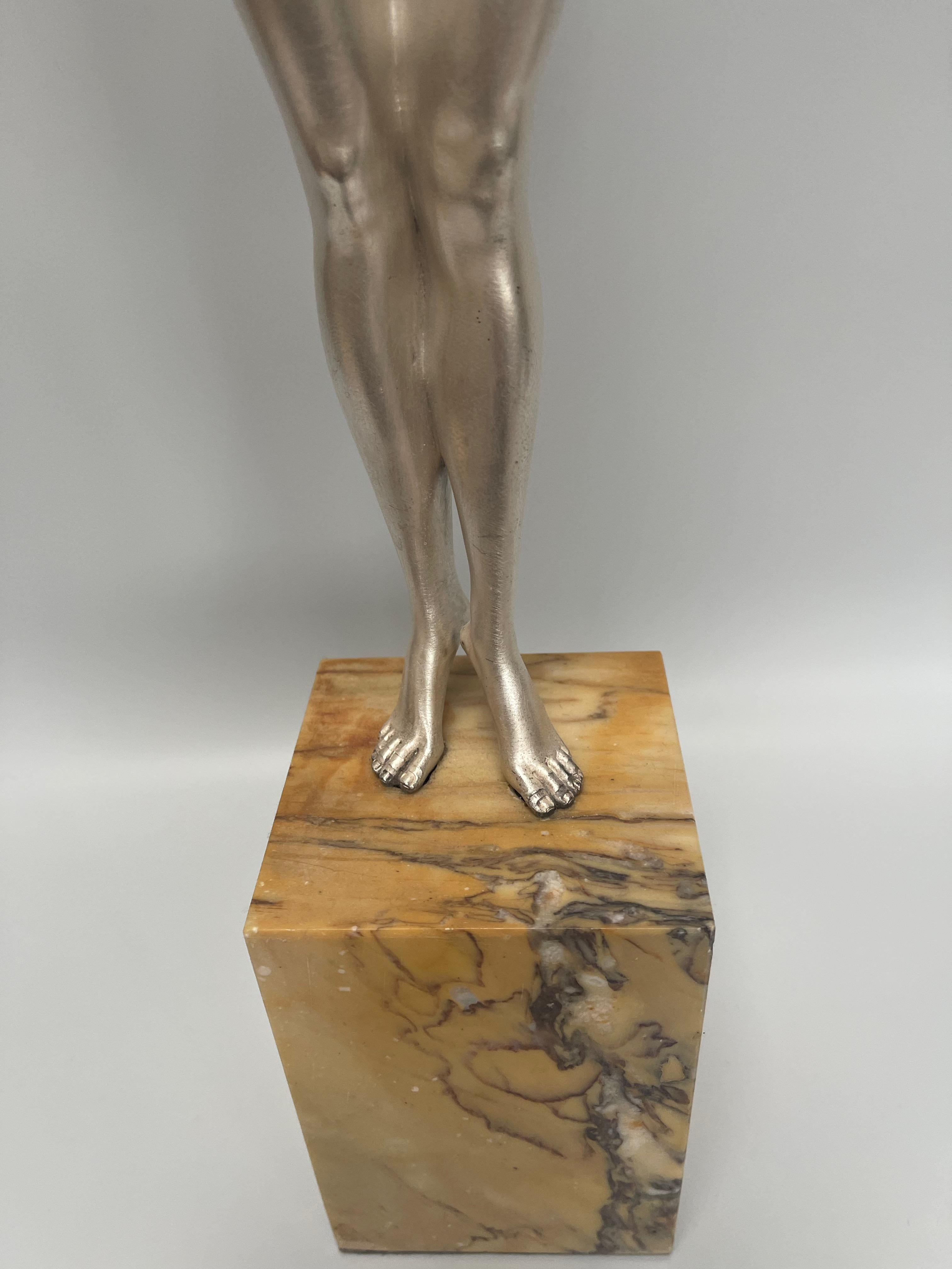 Awakening Art Deco Sculpture by Paul Philippe For Sale 7