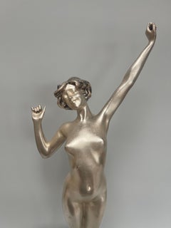 Awakening Art Deco Sculpture by Paul Philippe