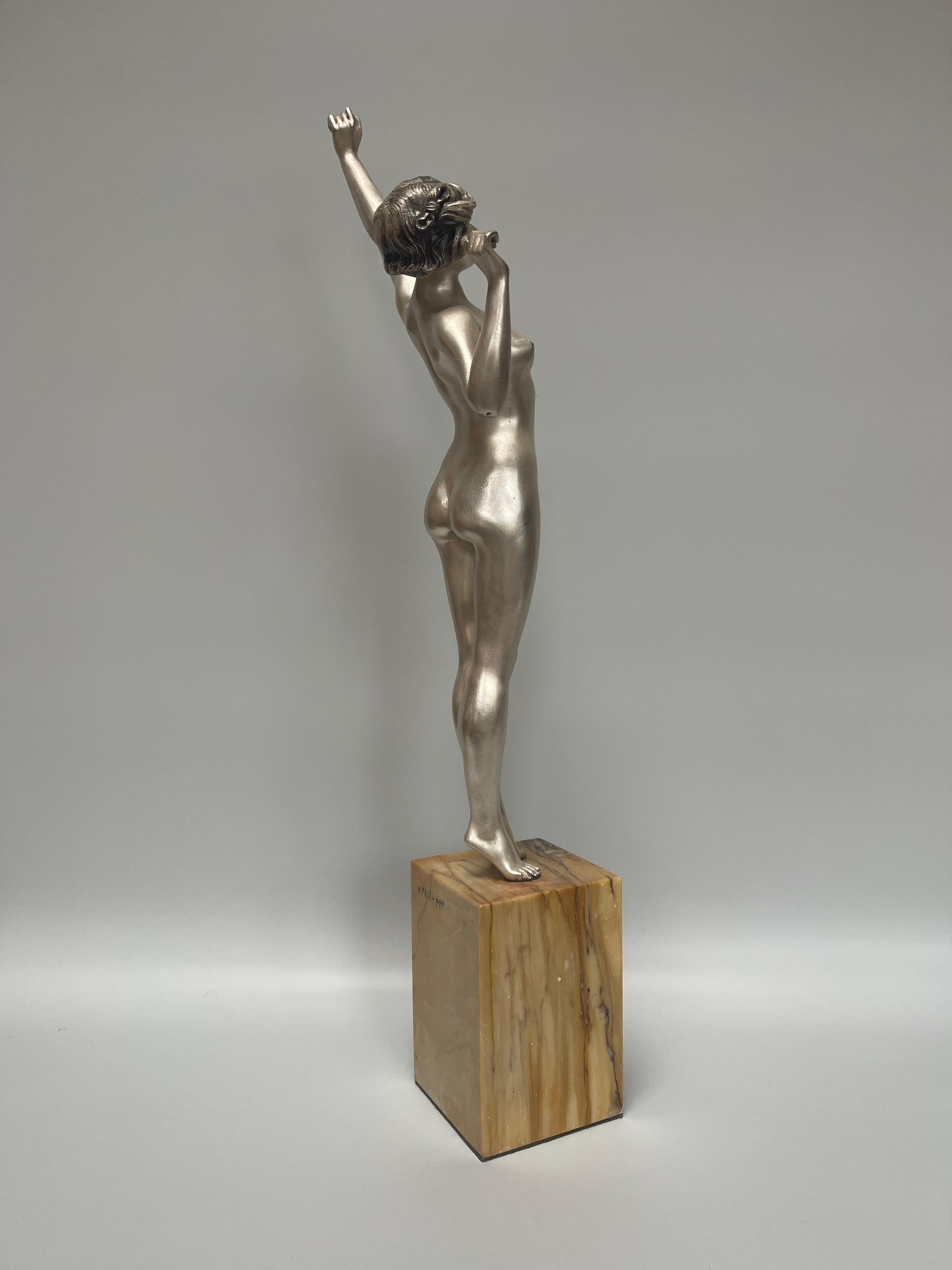 Awakening Art Deco Sculpture by Paul Philippe For Sale 2