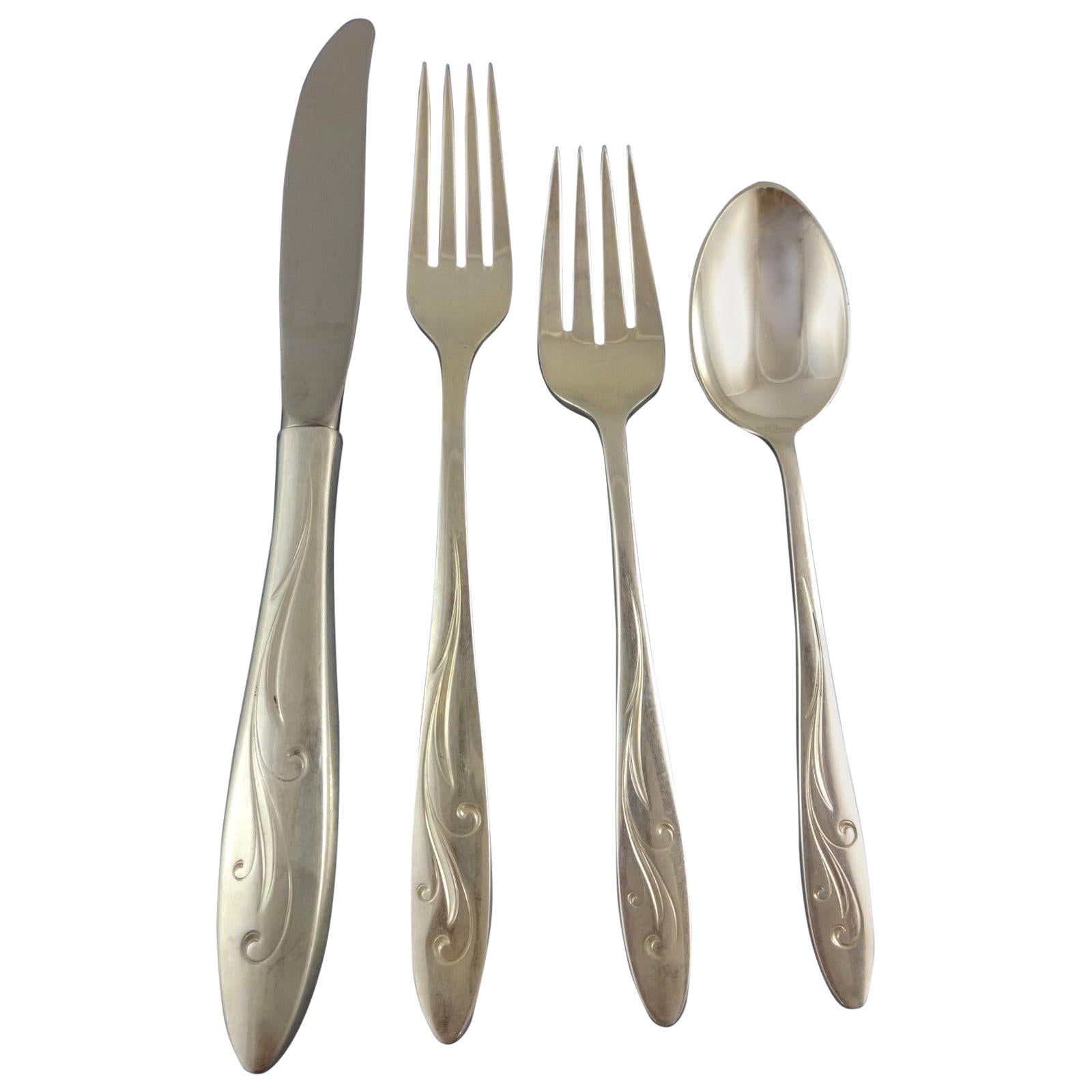Awakening by Towle Sterling Silver Flatware Set for Six Service 24 Pieces