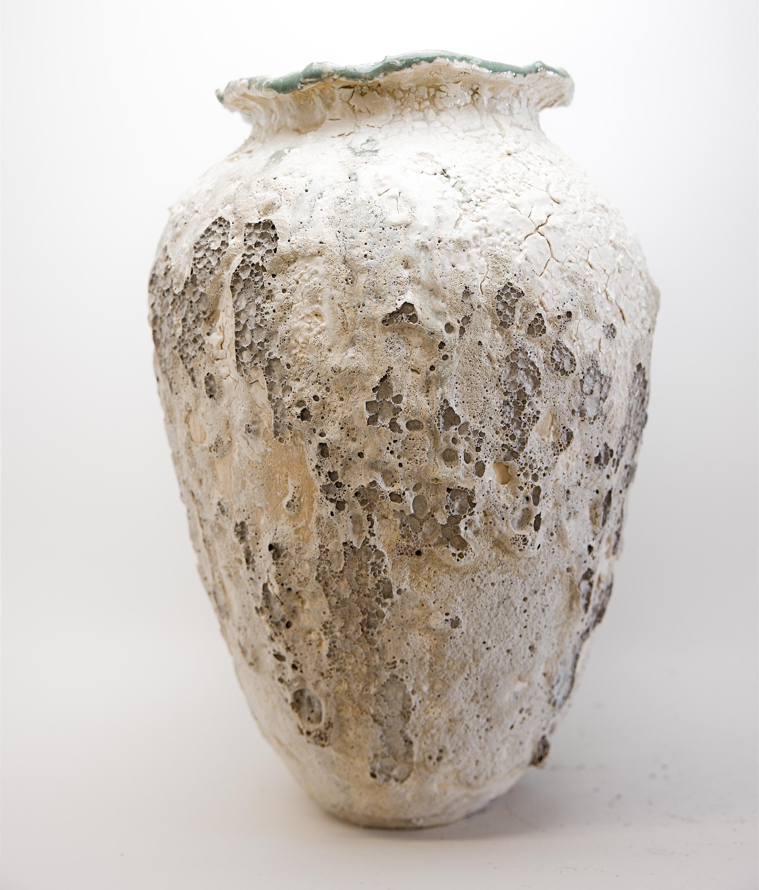 Glazed Awakening Organic Vase I For Sale