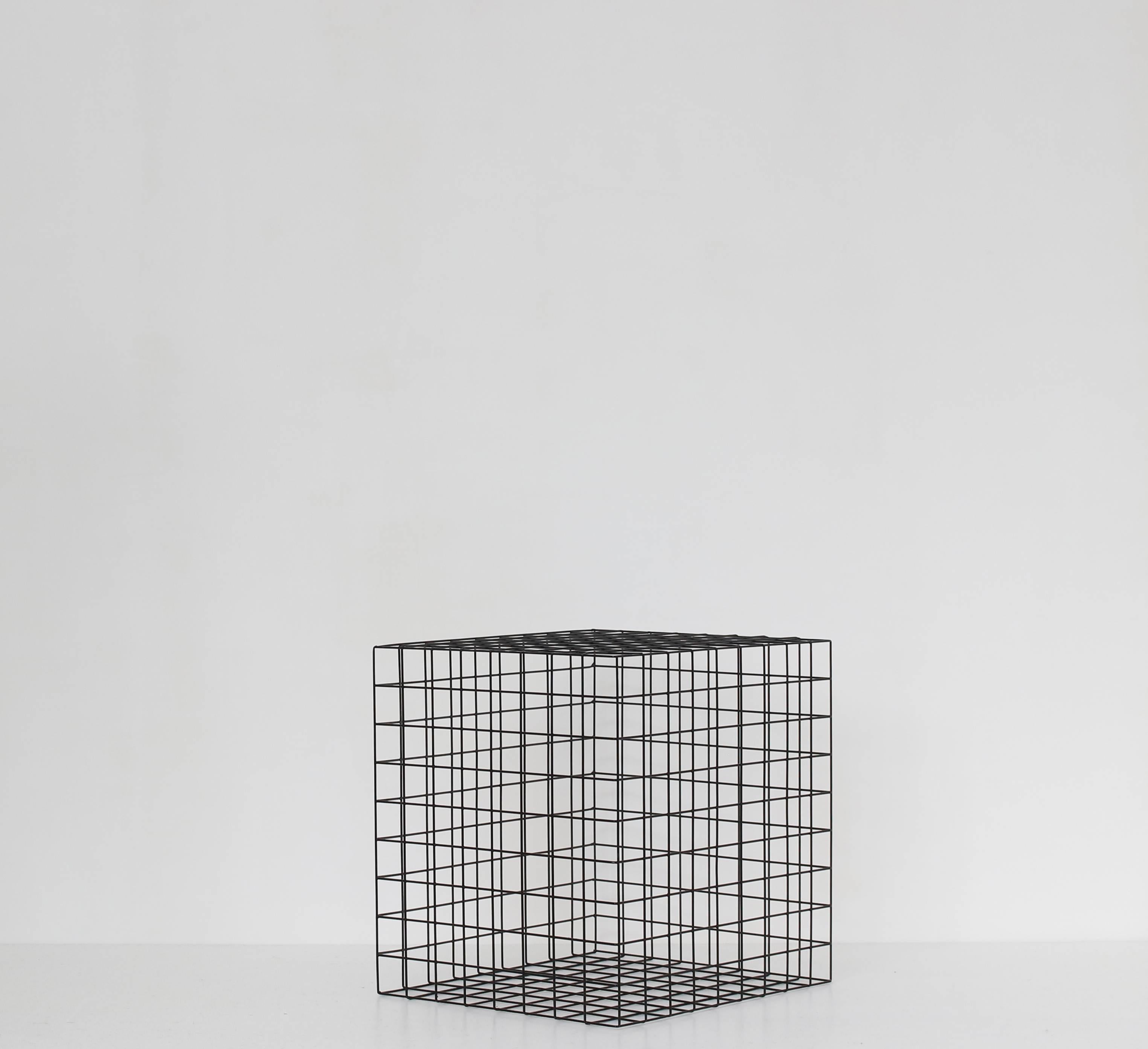 Grove side table in Metal grid / Design Award Winner  For Sale 2