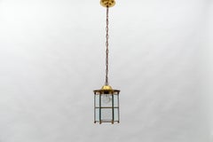 Awesome Adolf Loos Lobmeyr Light Cut Glass and Brass, Austria 1930s