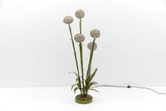 Awesome Beautiful Floral Floor Lamp by Hans Kögl, Germany 1960s