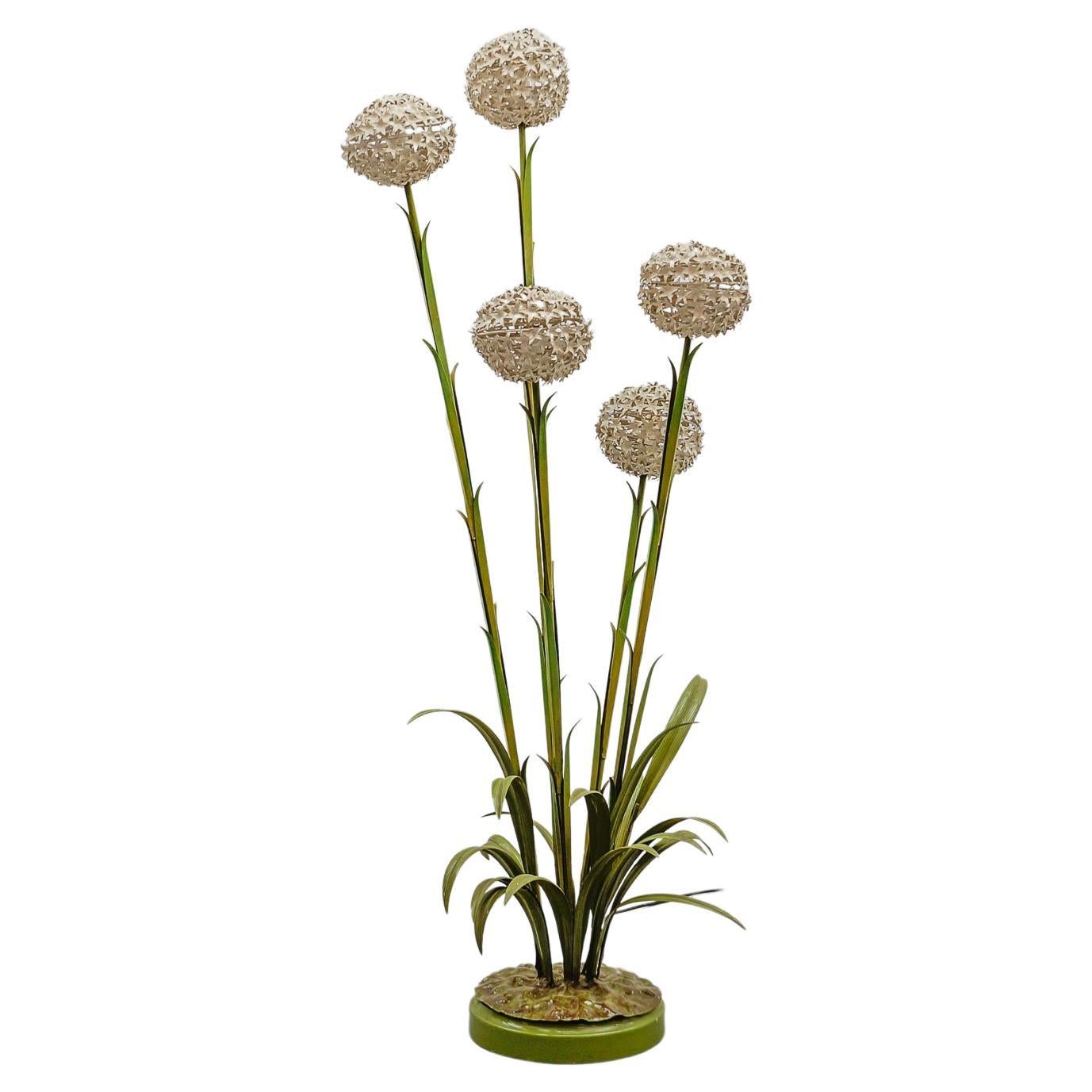 Awesome Beautiful Floral Stehleuchte von Hans Kögl, Deutschland 1960er Jahre im Angebot