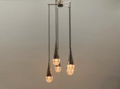 Awesome Mid-Century Modern Cascading Lamp by Kaiser Leuchten, 1960s Germany