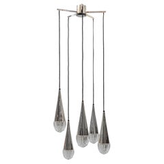 Awesome Mid-Century Modern Cascading Lamp by Kaiser Leuchten, 1960s Germany