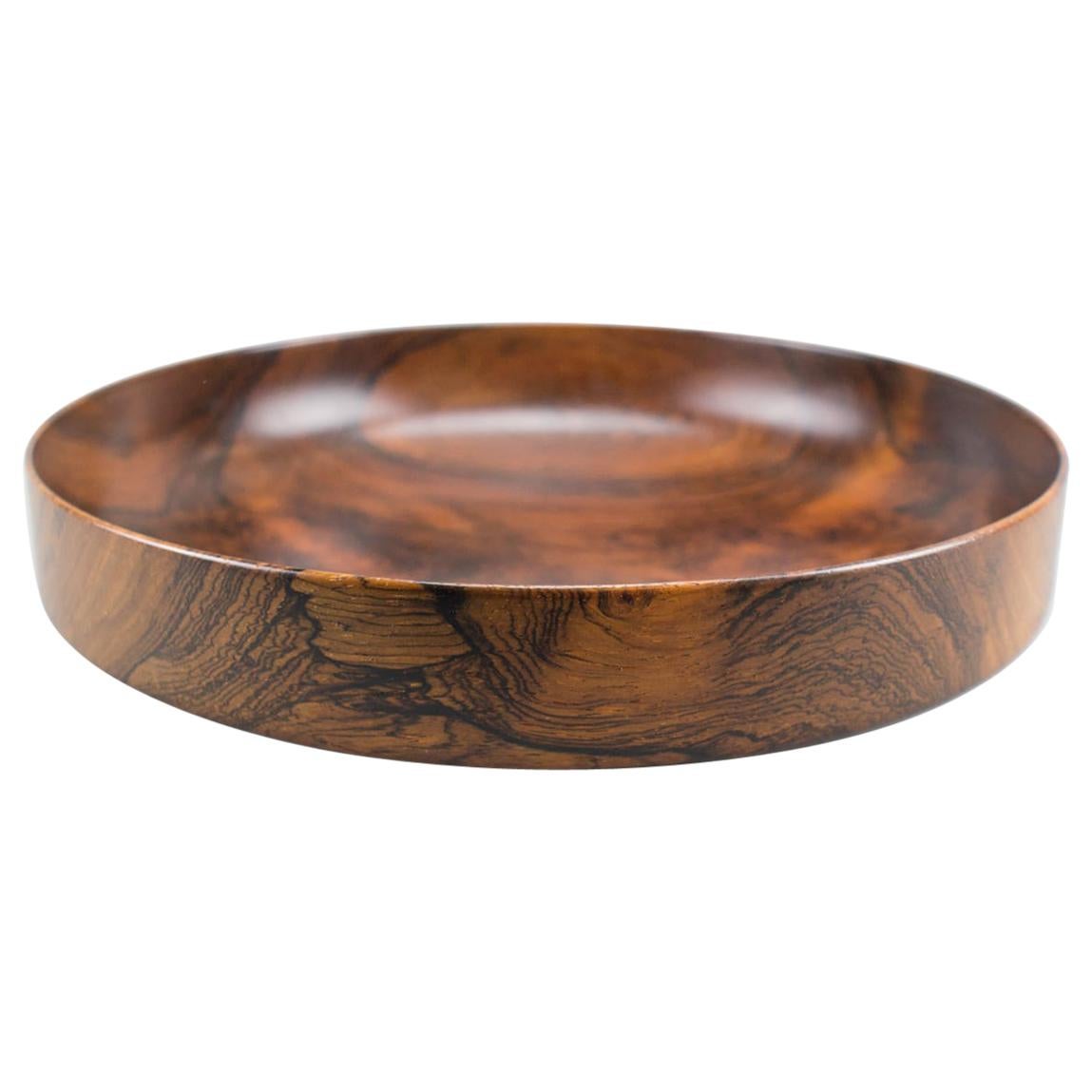Awesome Mid-Century Modern Rosewood Bowl, 1960s