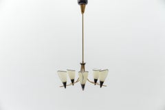 Awesome Sputnik Lamp in the Manner of Arteluce, Italy, 1950s