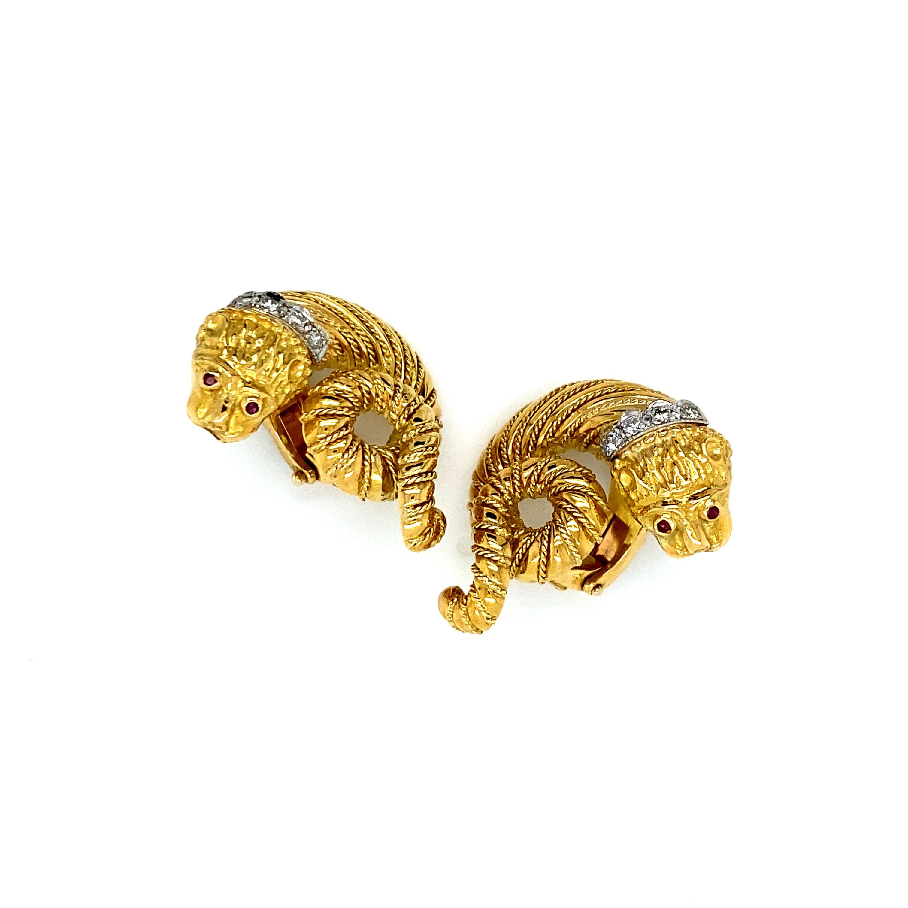 chinese gold earrings