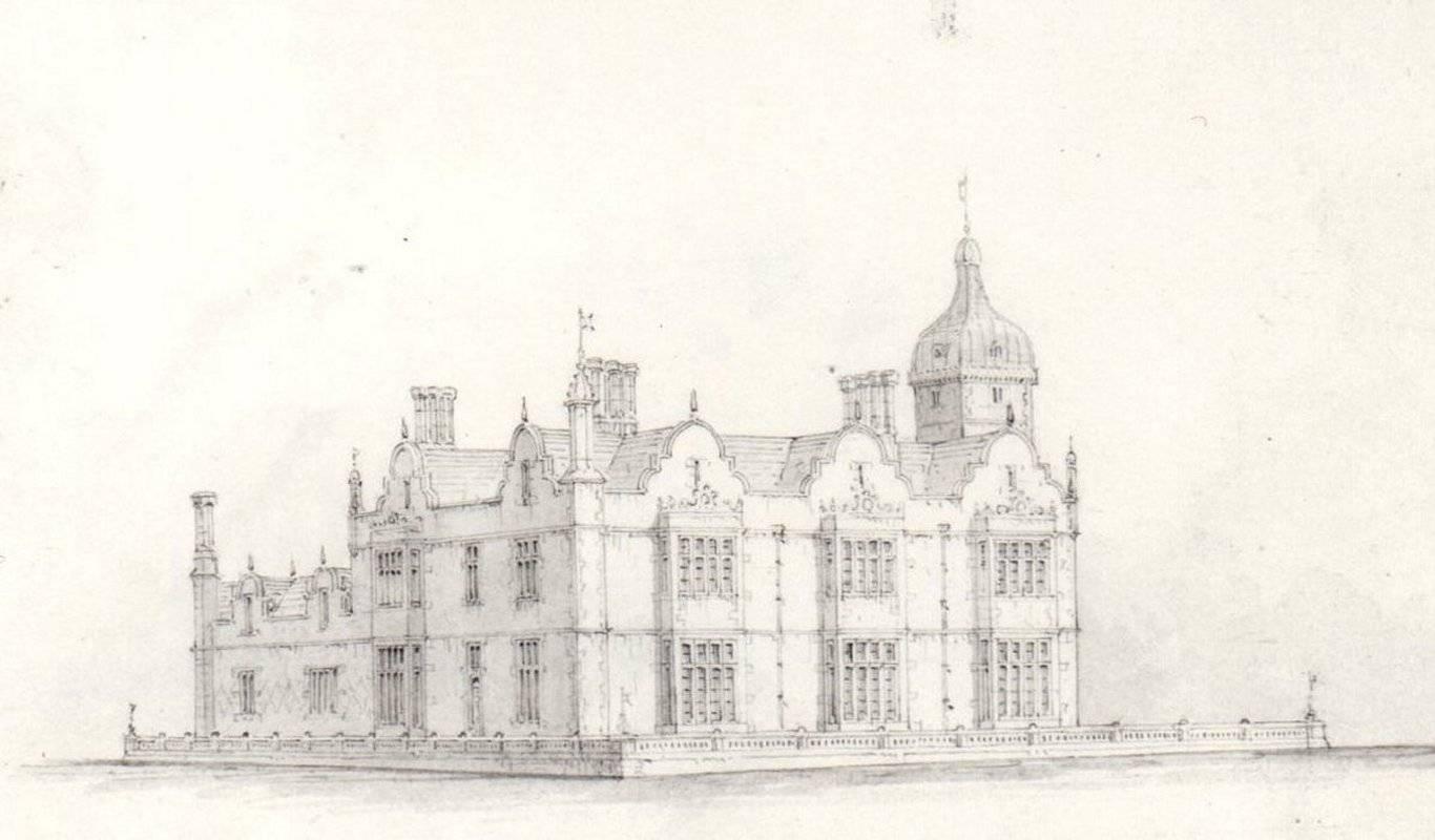 A.W.N Pugin y Sir Charles Barry, una importante mesa de biblioteca de roble del renacimiento gótico en venta 11