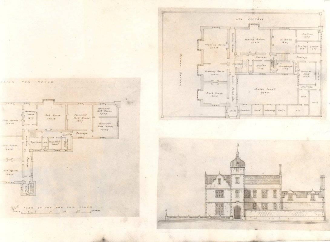 A.W.N Pugin y Sir Charles Barry, una importante mesa de biblioteca de roble del renacimiento gótico en venta 12