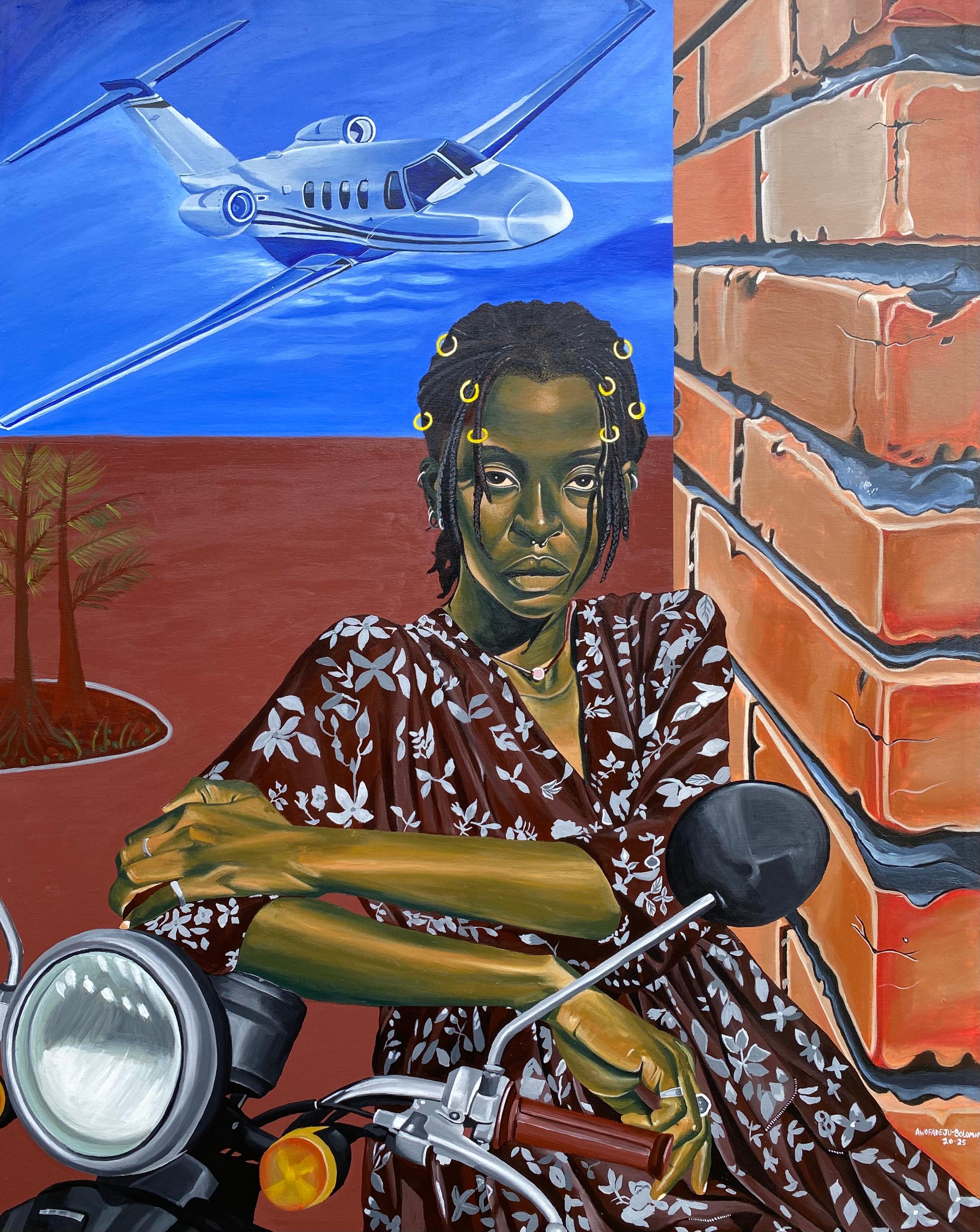 Anticipation of Love - 21st Century, Contemporary, Figurative, Portrait, Modern