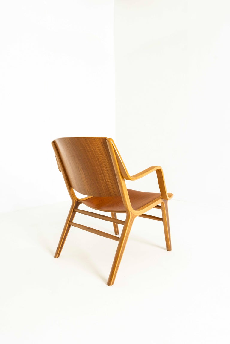 'Ax Chair' by Peter Hvidt & Orla Mølgaard Nielsen from the 1950s, Denmark In Good Condition In Hellouw, NL