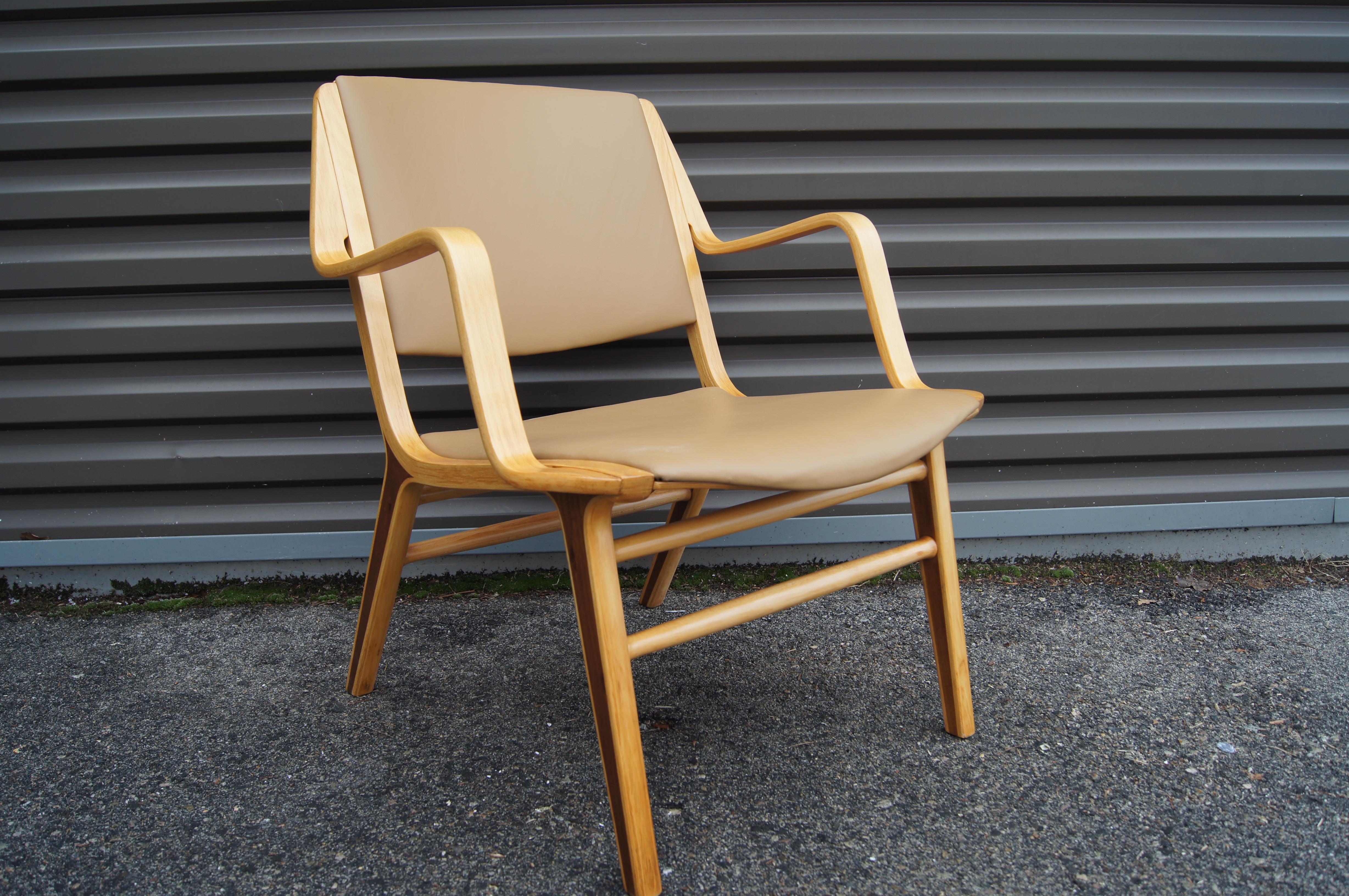 20th Century Ax Chair by Peter Hvidt & Orla Molgaard Neilsen for Fritz Hansen For Sale