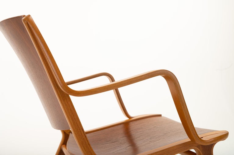 Ax chair by Peter Hvidt & Orla Molgaard Nielsen for Fritz Hansen For Sale 3