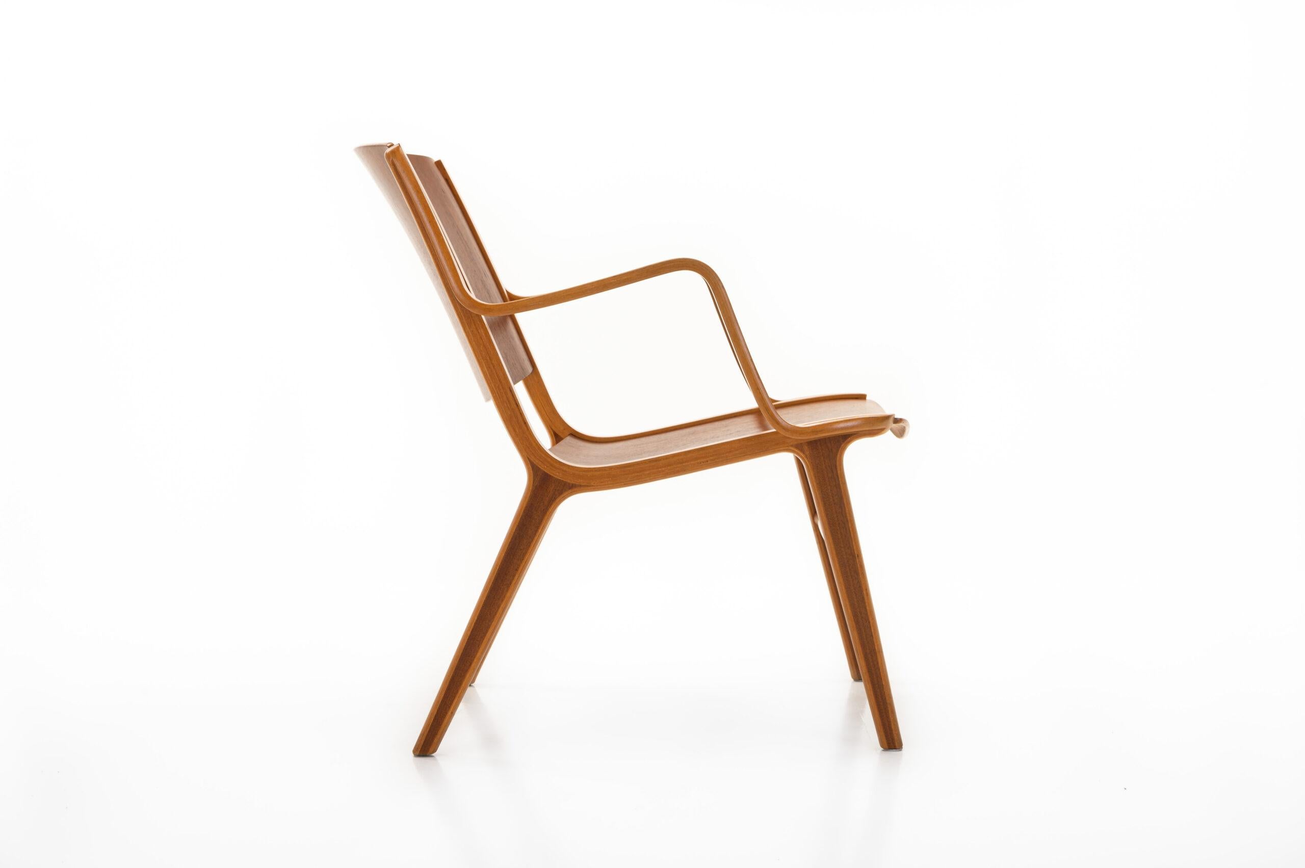 Scandinavian Modern Ax chair by Peter Hvidt & Orla Molgaard Nielsen for Fritz Hansen