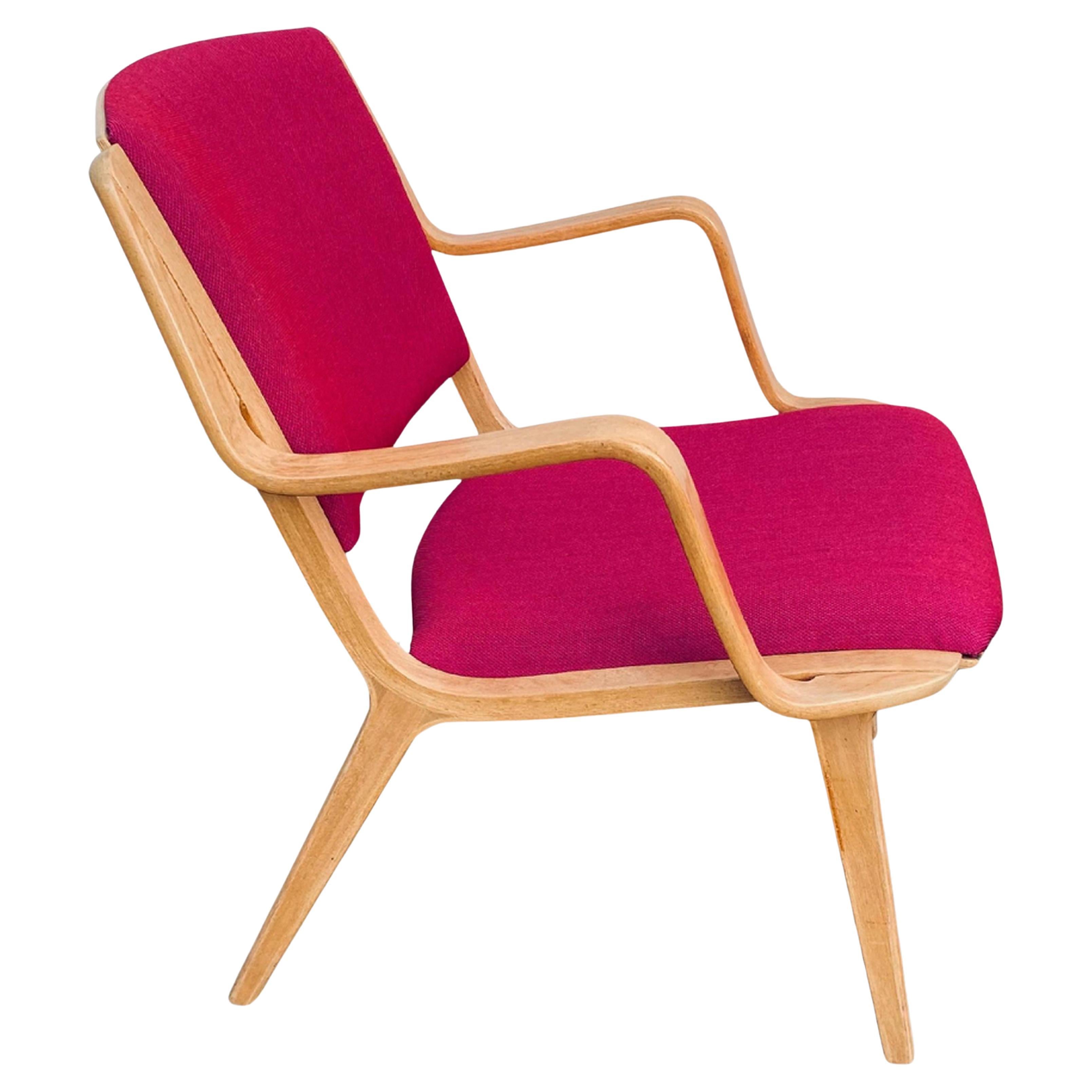 "AX" Lounge chair by Danish designers Peter Hvidt & Orla Mølgaard  For Sale