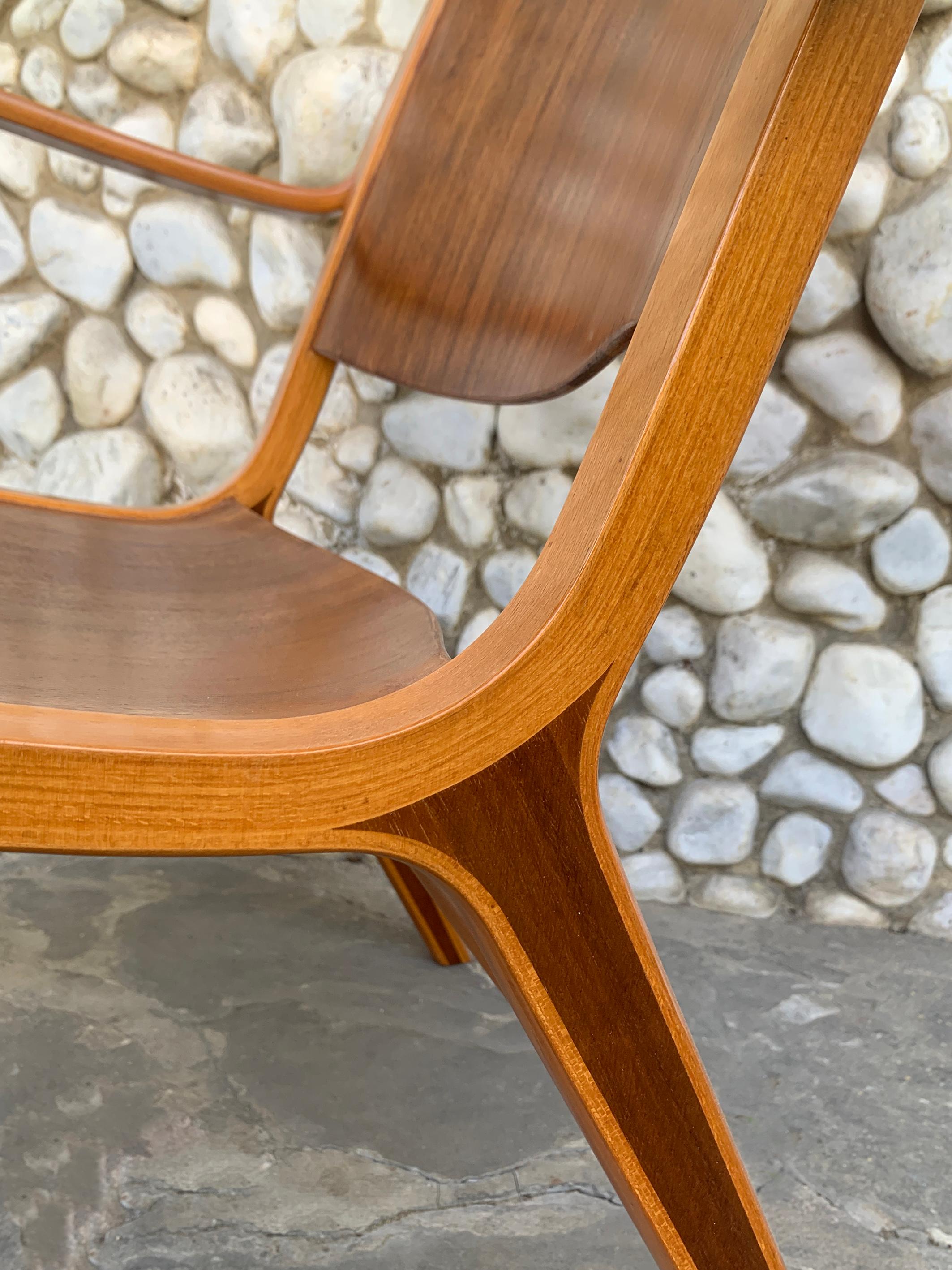 Silla de salón AX, Peter Hvidt y Orla Mølgaard-Nielsen para Fritz Hansen, años 60 en venta 2