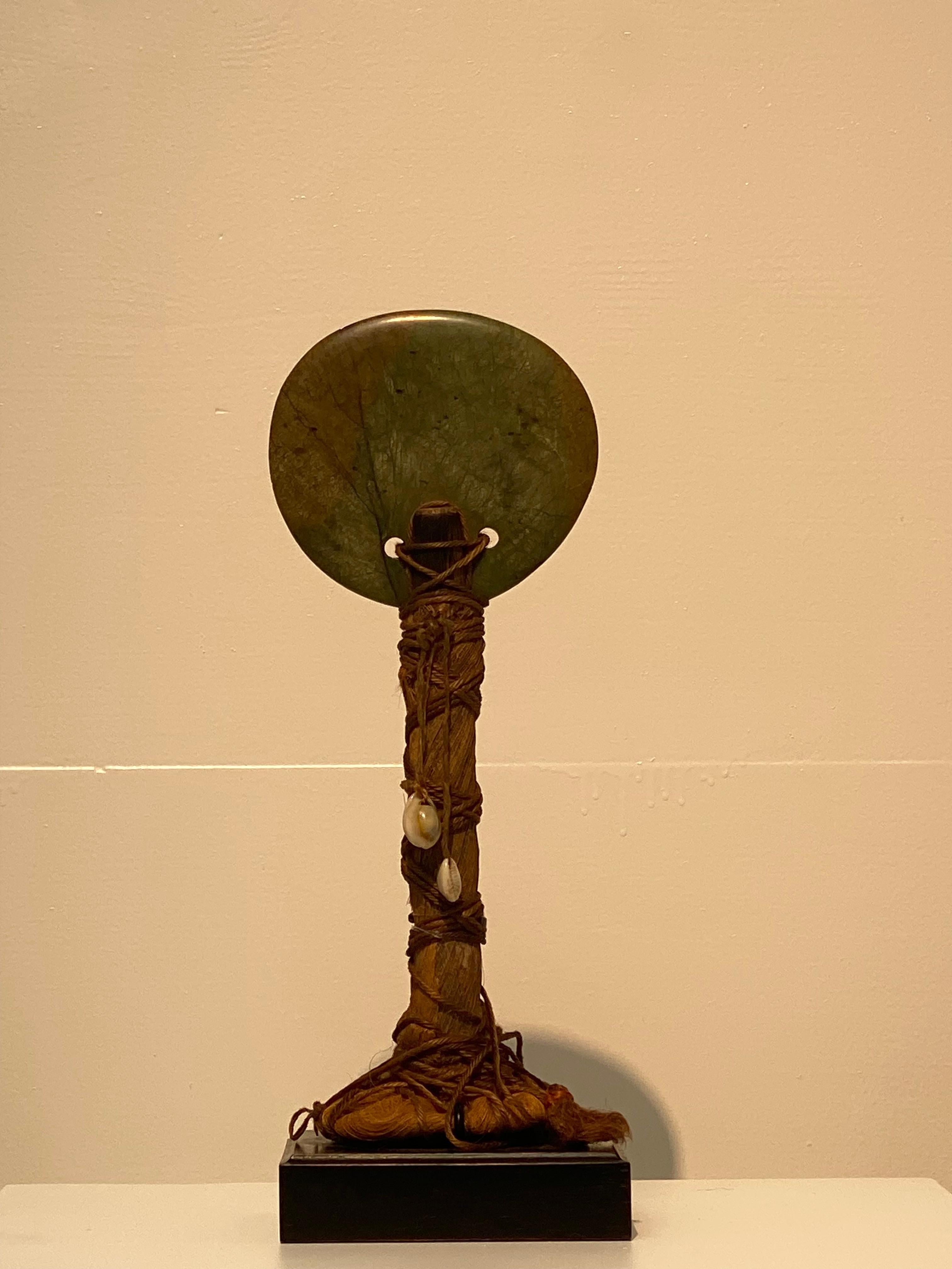 Patinated Axe Giokono, New Caledonia For Sale
