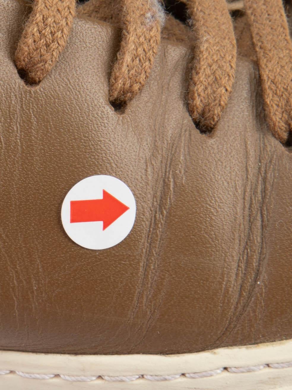 Donna Axel Arigato - Scarpe da ginnastica basse in pelle marrone Taglia IT 36 in vendita