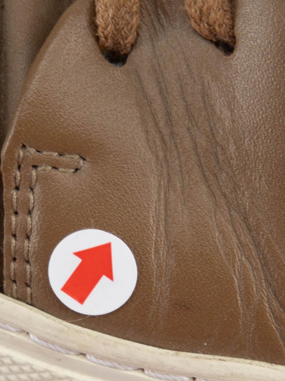 Axel Arigato - Scarpe da ginnastica basse in pelle marrone Taglia IT 36 in vendita 3