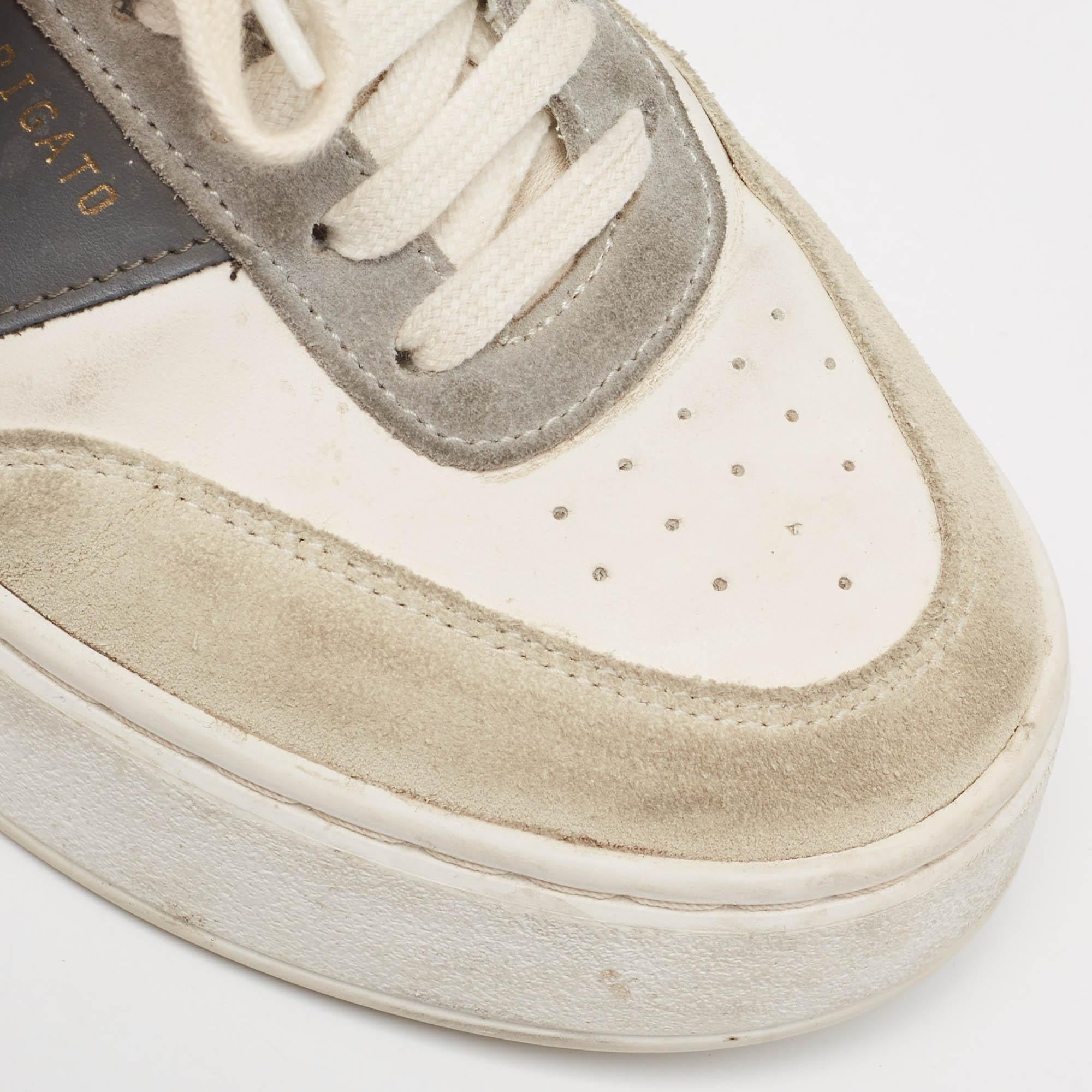 Baskets basses Axel Arigato en daim et cuir multicolore taille 36 en vente 2