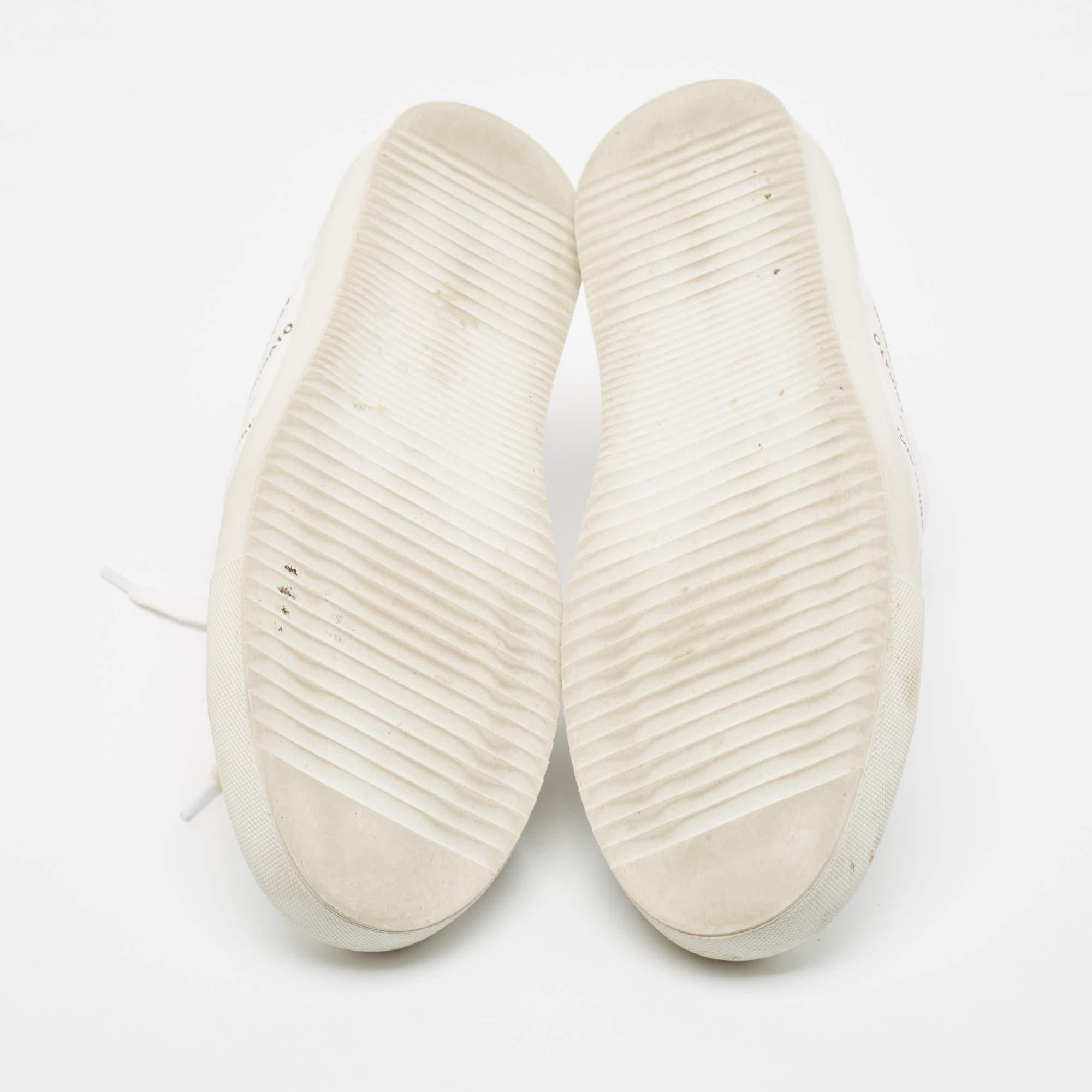 Axel Arigato Weiße Low Top-Turnschuhe aus Leder Größe 43 im Angebot 2