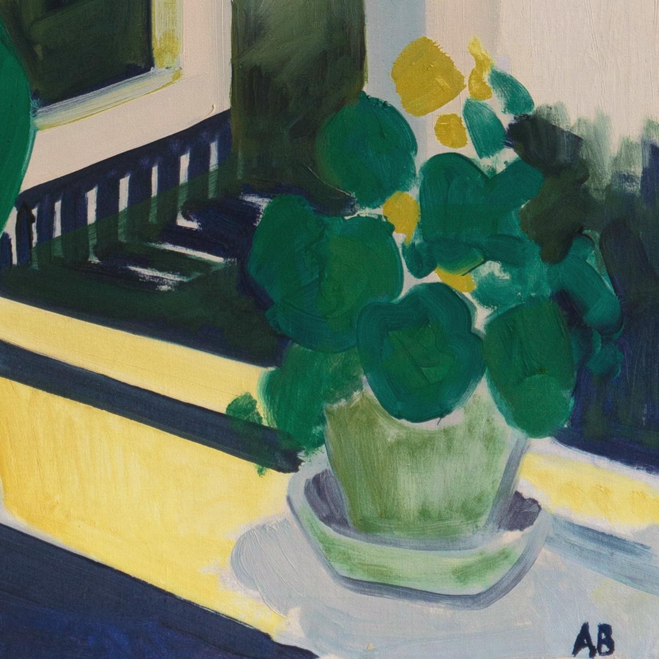 'Summer Still Life with Tulips', Danish Post Impressionist Oil, Paris, Benezit For Sale 1