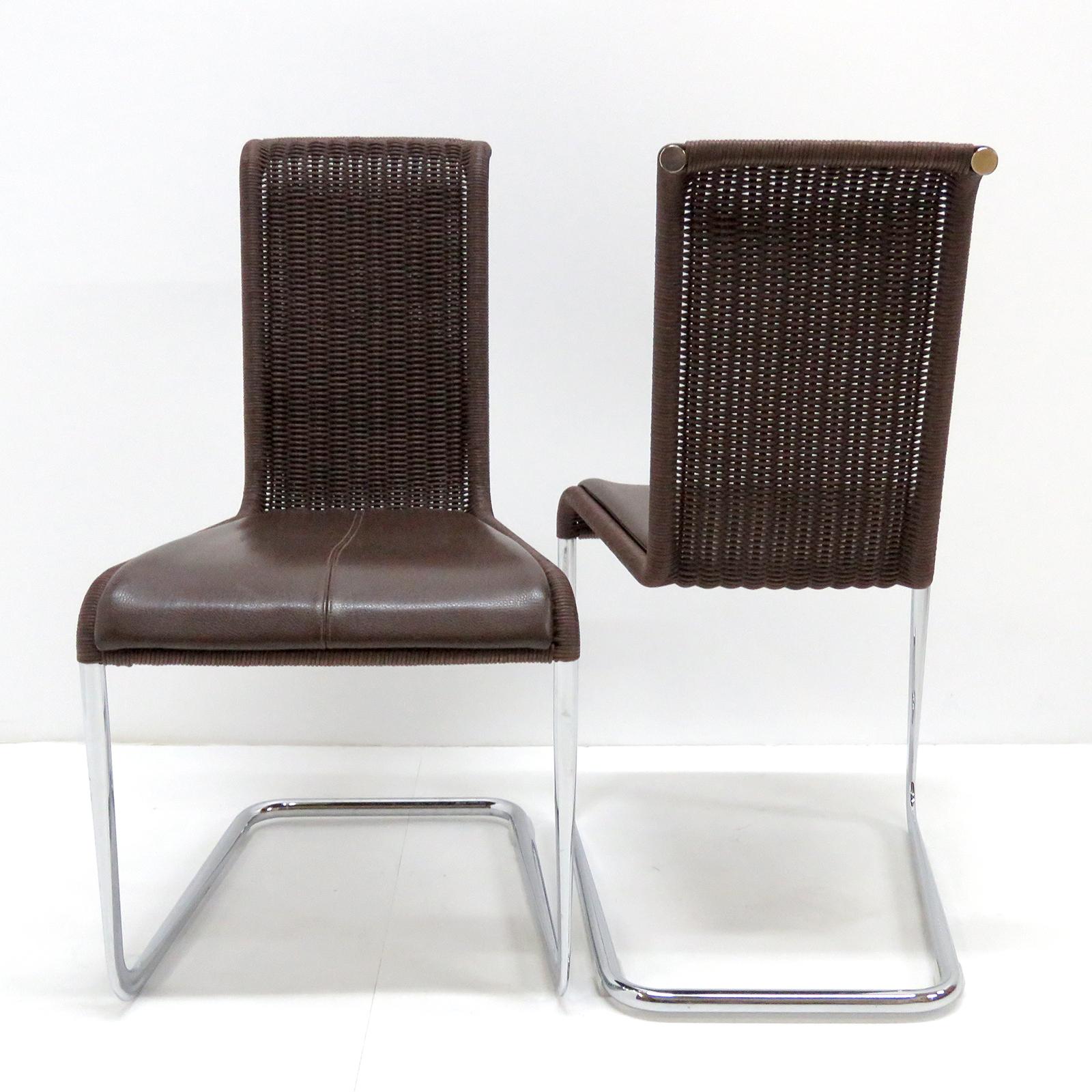 Axel Brüchhauser for Tecta B45 High Back Chairs, 1981 For Sale 4